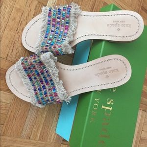 Kate Spade “Solaina” Slip on Sandals